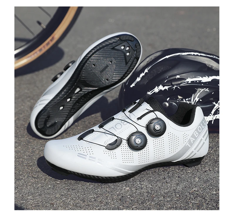 Professionelle Rennrad-Sneaker für Herren und Damen Mountainbike-Schuhe SPD-Klammern MTB-Fahrradschuhe Speed-Sneaker Dirt-Bike-Schuhe – Detail 17