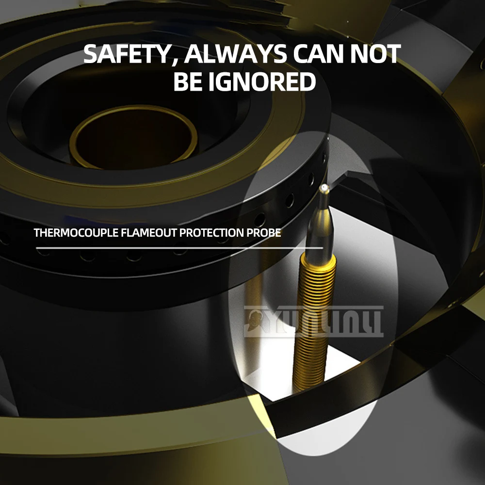 주방용 이중 가스레인지 가정용 탁상형 쿡탑 가스레인지 스테인리스 스틸 가스레인지