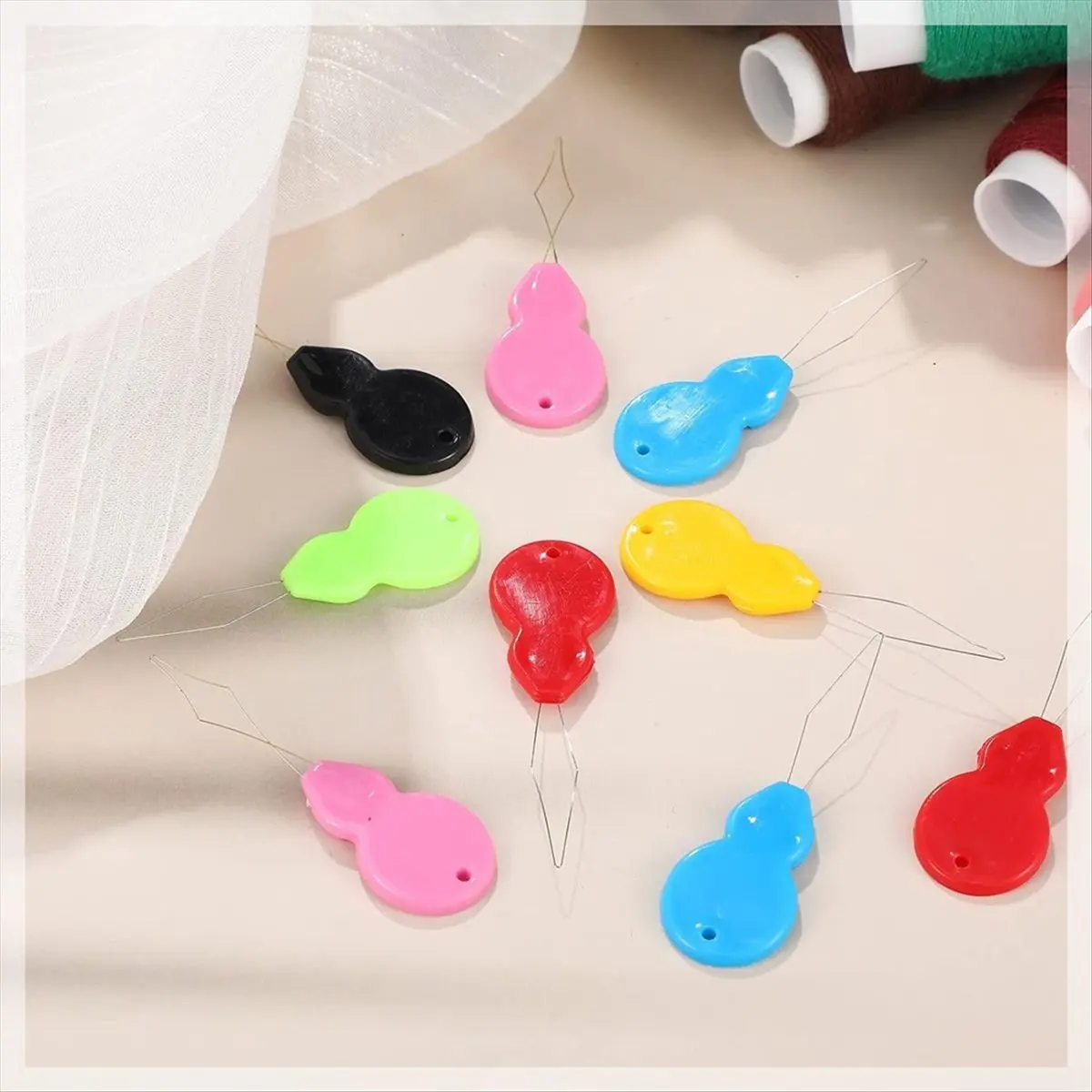 A56X Needle Threaders,Needle Threaders for Hand Sewing, Needle Threader for Sewing Crafting, Knitting Craft, Quilting(600Pcs)
