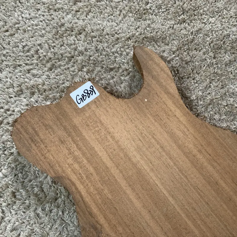 GB839 Unfinished TL Electric Guitar Body  TELE Uncut Solid Redwood  DIY Guitar Parts Replace Accessories