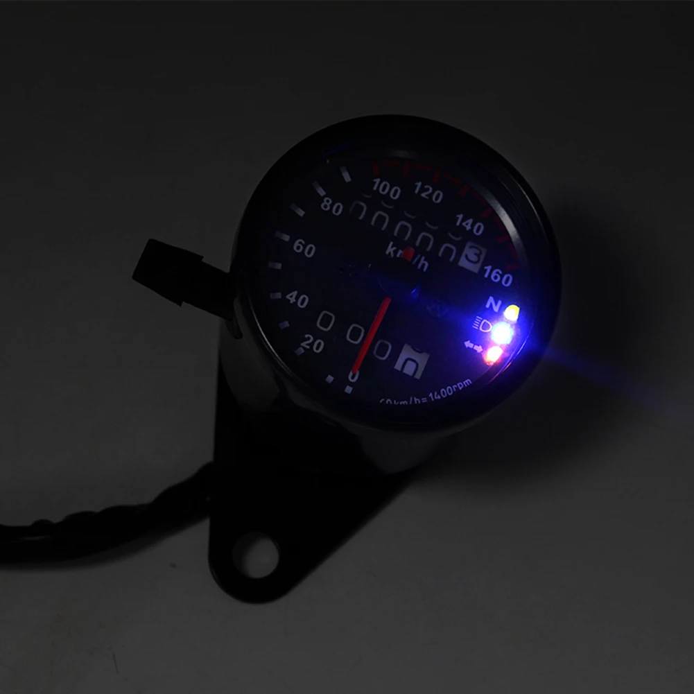 Hot Sale Motorcycle Speedometer Multi-function Universal Motorcycle Speedometer Odometer with Turn Signal Headlight Indicator