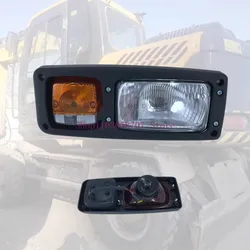 For HYUNDAI Excavator Headlight R210W-9 210W-7 150W-9 60W-9 Hook Wheel Dig Taillight Turn Light Steering Lamp Work Light