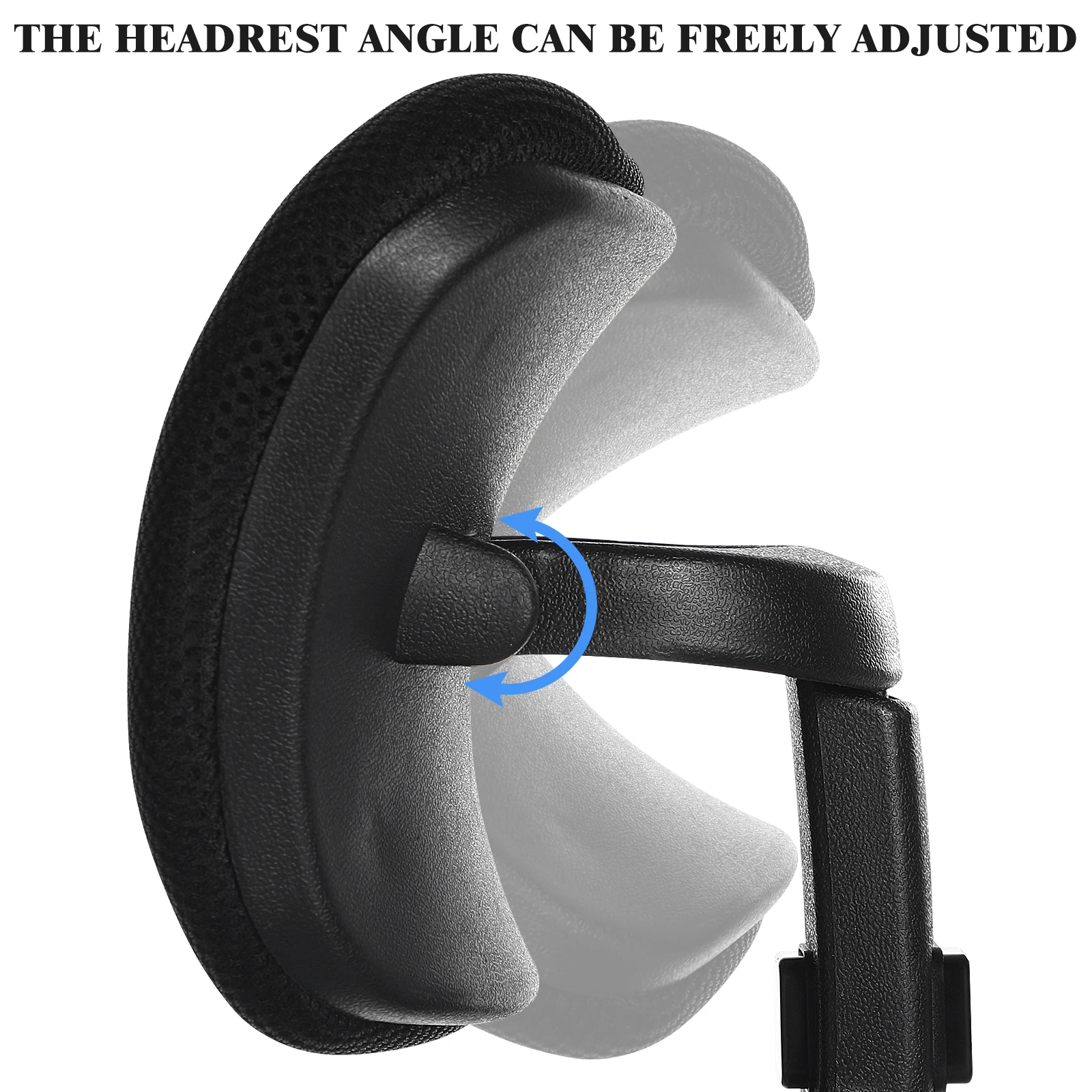 Office Chair Headrest Attachment Adjustable Head Pillow for Computer Chair Comfortable Neck Support Work Chair Upgrade Accessory