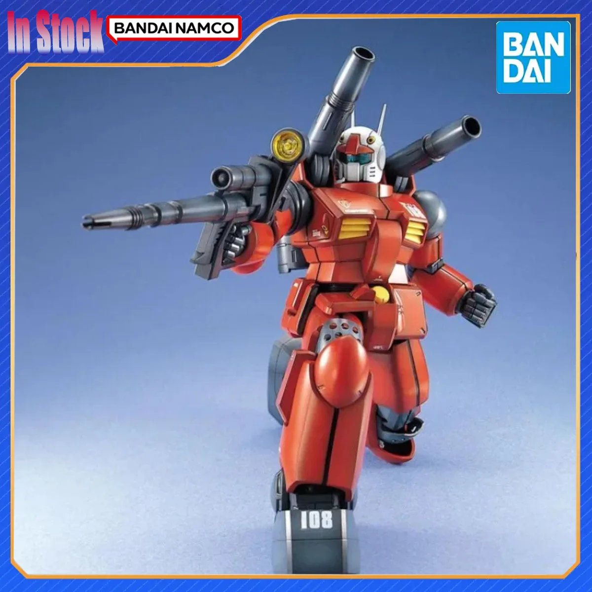 Original Genuine Bandai Anime Gundam  MG 1/100 Mobile Suit Gundam 0079 RX-77-2 Action Figure Model Kit Gift for Kid Original box