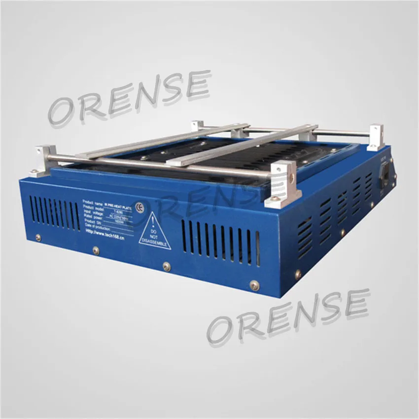 PUHUI T-8280 PCB Preheater IR Infrared Preheating Station Preheat Plate SMD Rework Station 0-450degree Celsius Solder RepairTool