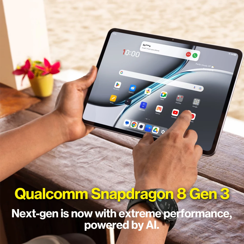 Imagem -02 - Oneplus-pad Tablet Versão Global Snapdragon Chipconjunto Gen Tela 3k Bateria 9510mah 12gb Ram 256gb Rom Todos os Novos