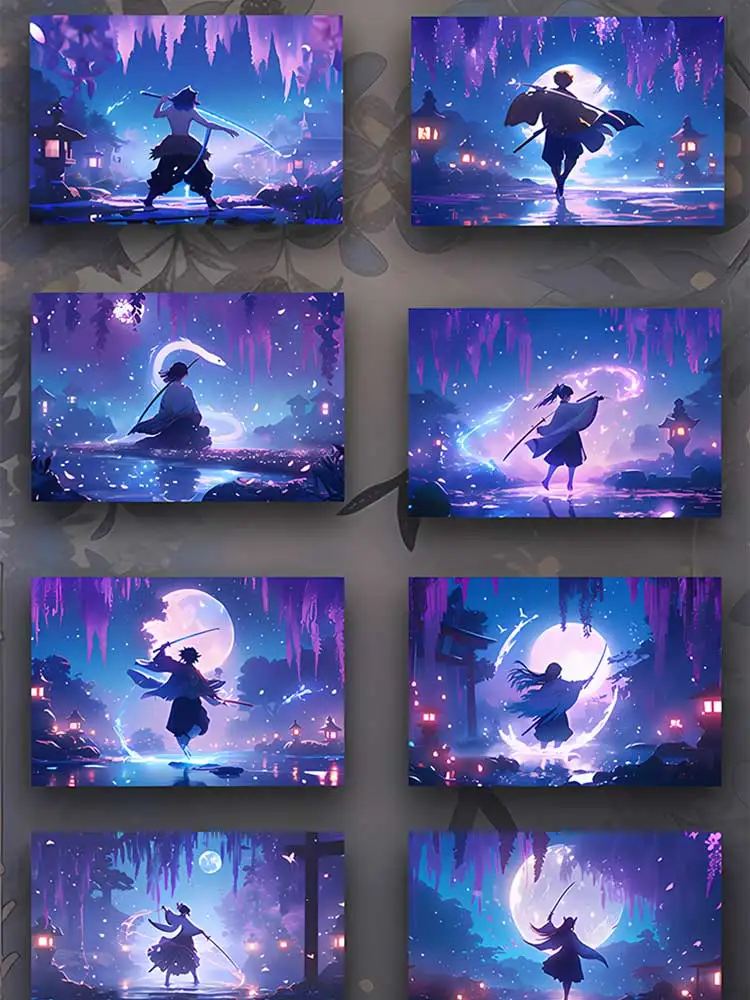 ใหม่ซีเทิง นักฆ่าปีศาจ A5 บอร์ดอะคริลิคทั้งหมดนักฆ่าปีศาจการ์ดทันจิโร่ คามาโดะ เนซึโกะคอลเลกชันตัวละครการ์ดอะนิเมะของขวัญ