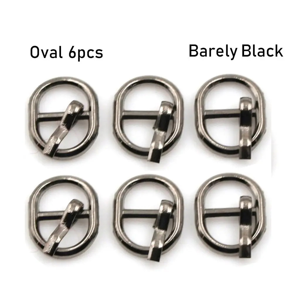 3/6pcs 4.5/5.5MM 4 colors Mini Ultra-small Belt Buttons Diy Dolls Buckles Tri-glide Buckle  Bags Accessories