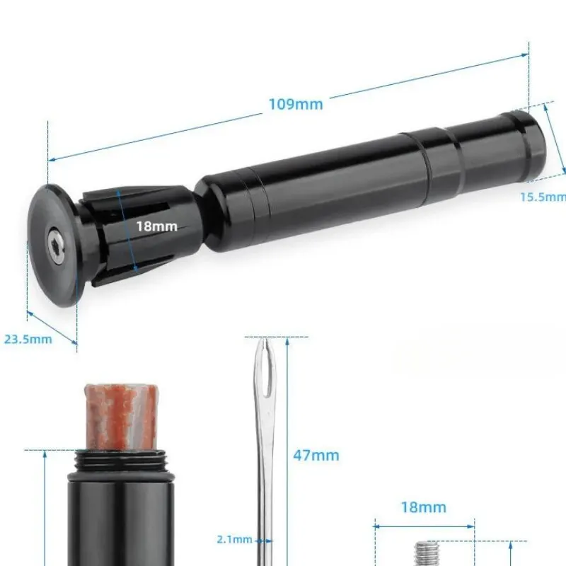 AliExpress NONE Original Tubeless Bicycle Repair Tool Tire Repair Tool Drill Puncture for Urgent Glue Free Repair Optional Rubber Stripe