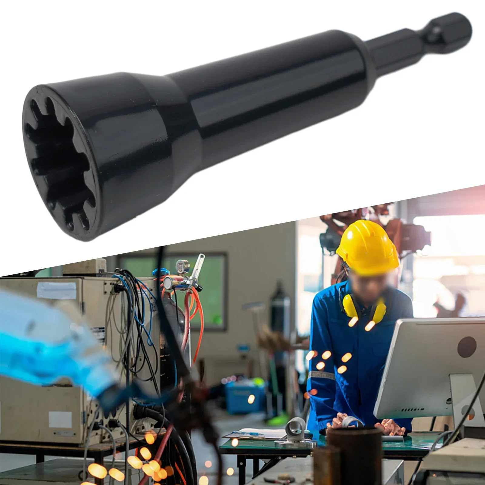 Hot Sale Practical High Quality Wire Twister Electrician Wire For Power Drill Drivers 1pc 3.3 Inch Length Connectors