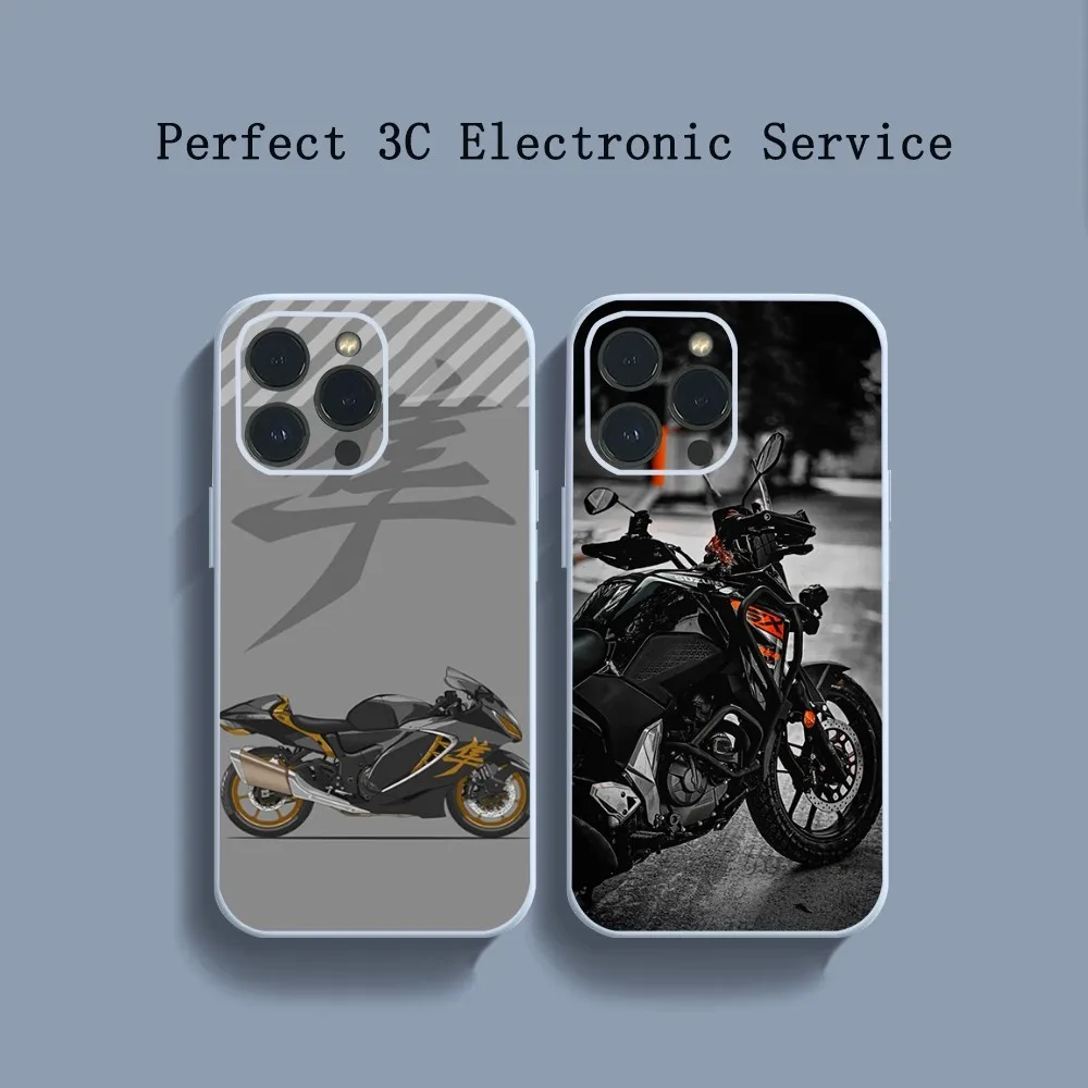 S-Suzuki Hayabusa GSX 1300 R Car Phone Case For iPhone 14 13 12 11 Pro Max XS Max X XR 7 8 Plus Mini Blue TPU material