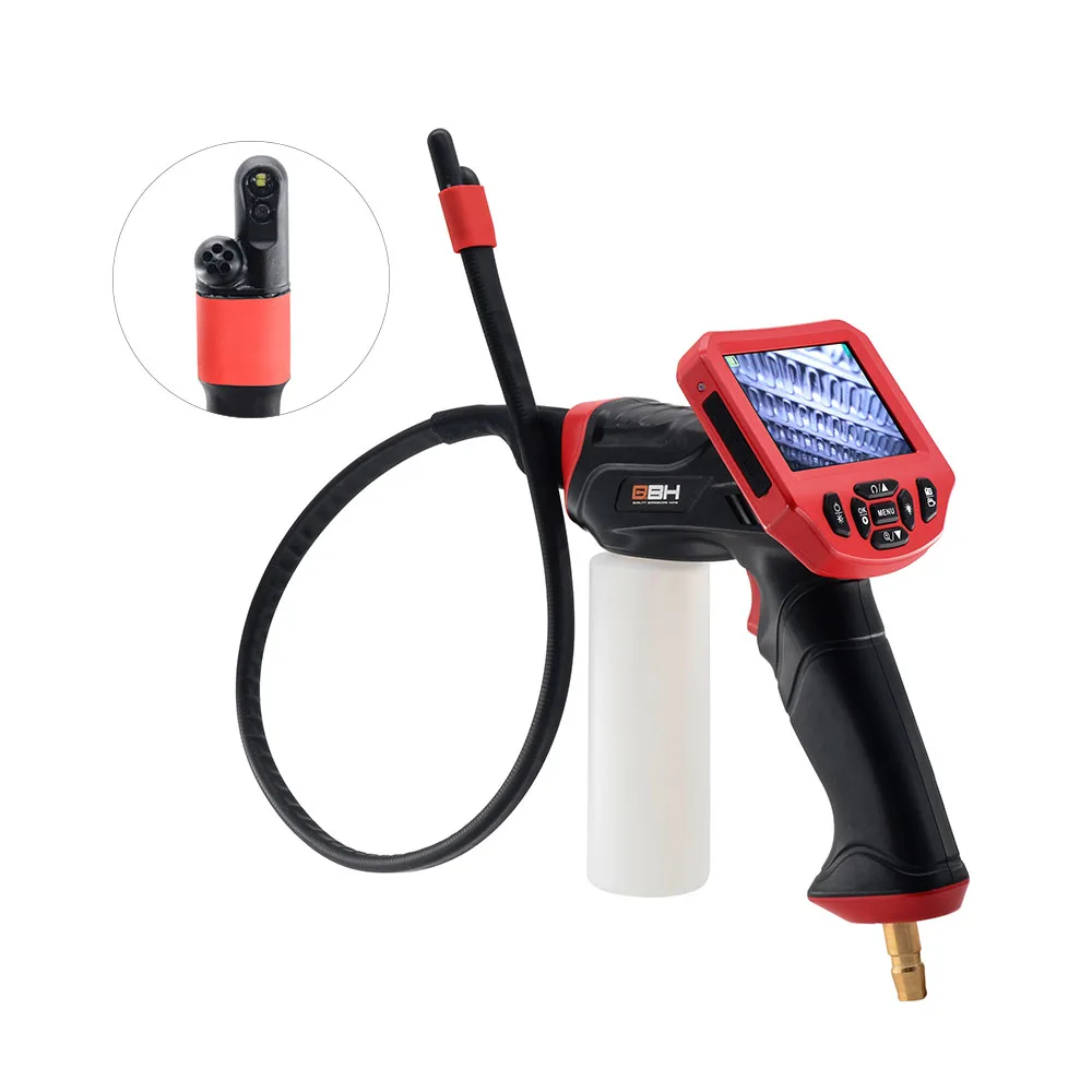 Car High-pressure Ac  Washing Cleaner  Endoscope Car  Evaporator Sprayer Gun  Washing Camera Borescope with Cleaning Function