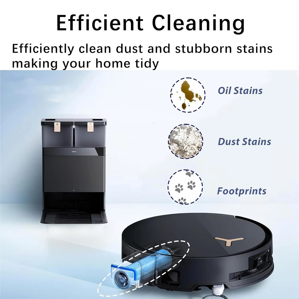 A20M لـ Ecovacs Deebot X8 Pro Omni Brush Rollers استبدال مجموعات ملحقات المكنسة الكهربائية