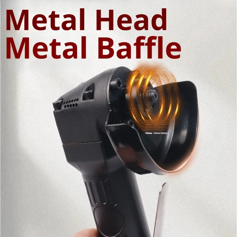 Industrial Pneumatic Angle Grinder Polishing Rust Removal Grinding Cutting Angle Grinder Multi-Functional Air-Powered Tool