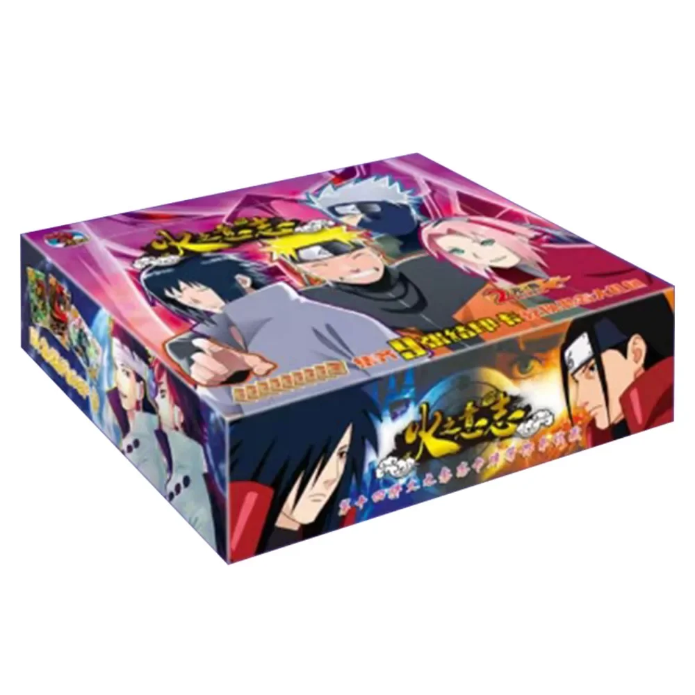 Anime Naruto Card Series Character Rare Flash SSR Card Deluxe Collection Edition Card Board Game Toys Children Gifts