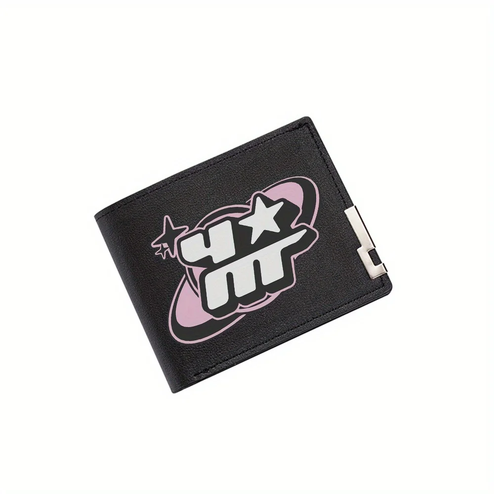 Star logo design space-themed style Men's Wallet Printing Design Simple Modern Stylish Business Father's Boyfriend's Christmas L