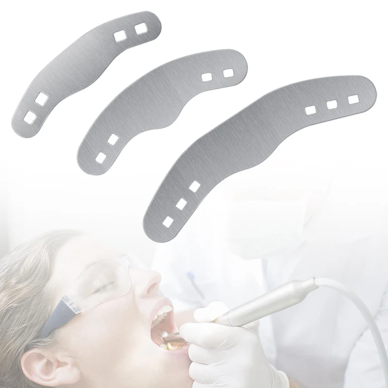 20ocs/bag Dental Matrix Bands Orthodontic Stainless Steel Molding Sheet Matrix Sectional Contoured Forming Sheet Metal Matrices