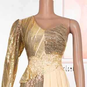 Luxuspartykleider mit Pailletten mermaid elegantes Frauenkleid weibliche Kleider sexy Bodycon Bodycon Bodycon Robe 2025 Neujahrskleidung 8 Hauptverkaufskleid Neujahr 10 Jahre - №5