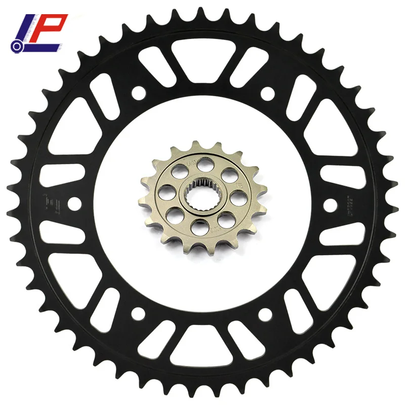 LP 520 CNC 16T 47T Front Rear Motorcycle Sprocket for Aprilia 650 Pegaso Cube i.e. 1992-2004 BMW F650 Dakar  Funduro GS ST 94-07