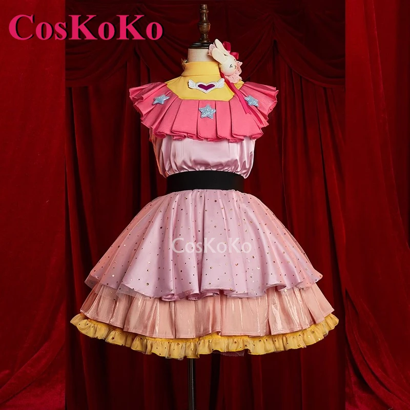 CosKoKo Hoshino Ai Cosplay Anime OSHI NO KO Costume Sweet Idol Singing Uniform Dress Halloween Party Role Play Clothing S-XL New