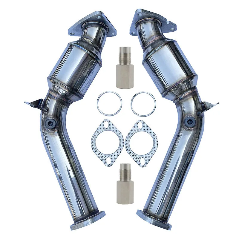 DOWNPIPE EXHAUST Ternary catalysis 200 molybdenum for NISS@N 03-06 350Z Z33/G35 V35 VQ35DE