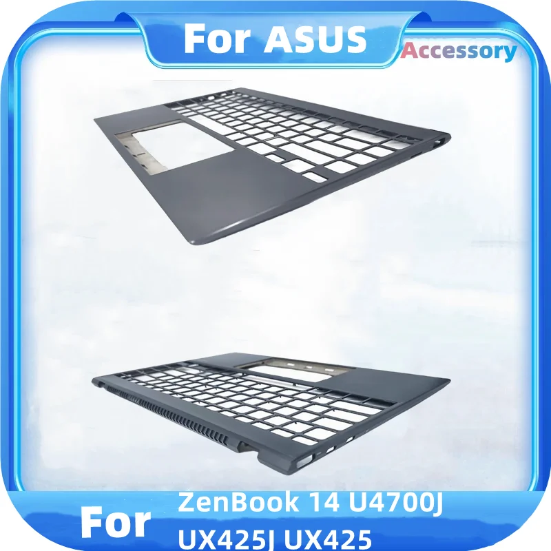 

NEW Laptop Top Case For ASUS ZenBook 14 U4700J UX425J UX425 LCD Back Cover Front Bezel Palmrest Bottom Case keyboard cover
