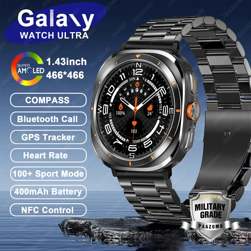 For Samsung Watch Ultra Smart Watch Men Women 1.43