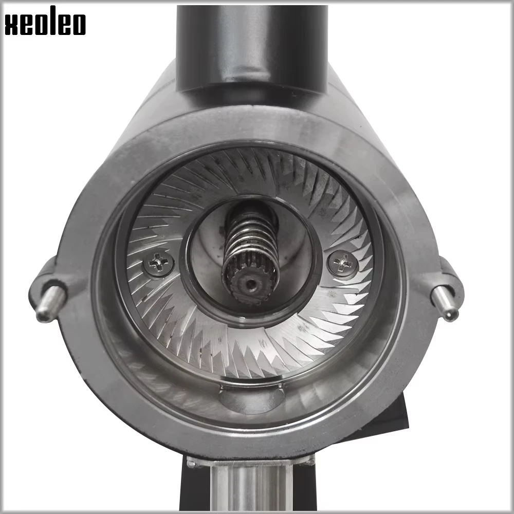 XEOLEO Rvs Elektrische Koffiemolen 400g Koffiebonen Grinder Koffie Freesmachine 150W