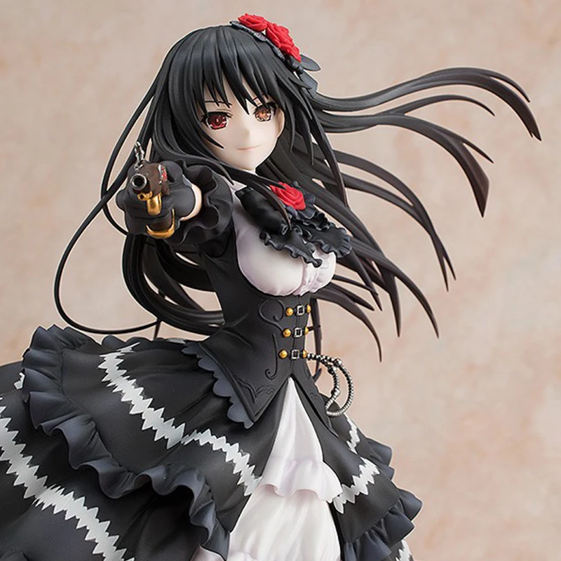 

23 см хентай аниме Date A Live 30th Anniversary Ver Tokisaki Kurumi Nightmate ПВХ фигурка Kawai украшение для рабочего стола подарок