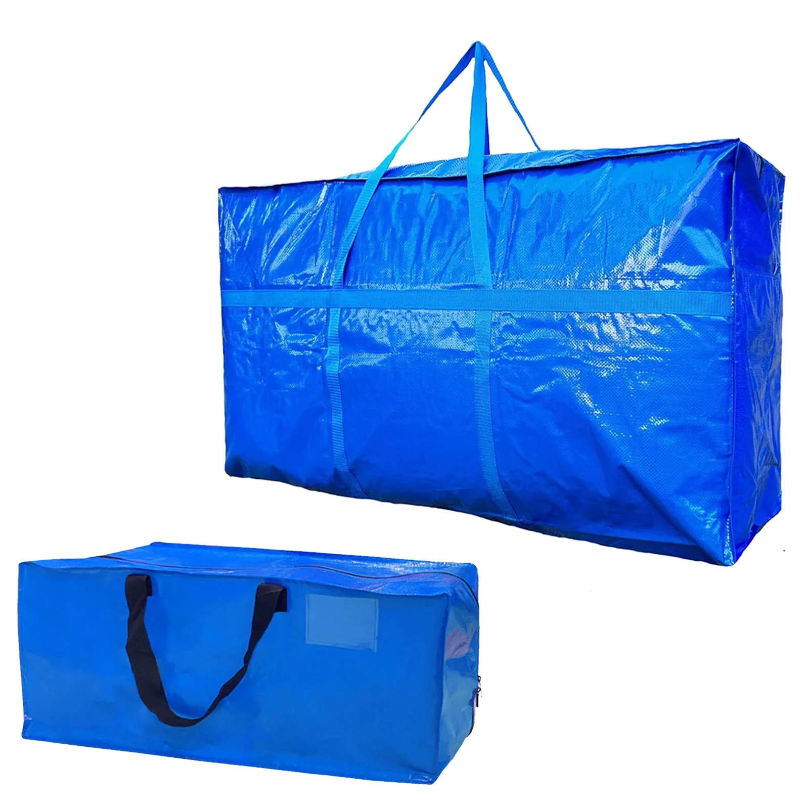 1/2/3/4 PCS The Heavy-Duty Moving And Storage Bag Comes With A Strong Handle And Zippered Carrying Bag To Save Space