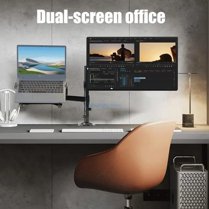 Поддержка L4MA VESA MOUNT MOUNT LAPT TRAY EXTENTED TOPBOOK Держатель Arm Mount Cracket