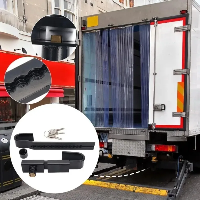 Car Modification Supplies Heavy Duty Steel Trailer Box Lock Container Cargo Door Lock Anti-theft Sealing Exterior  Accessories