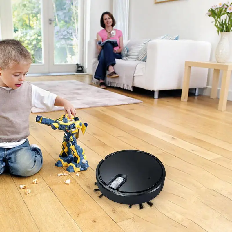 5 In 1 Robot Vacuum Cleaner Smart Sweeping Vacuuming Cleaner Robotic Control Smart Home Appliance Household Cleaning supplies