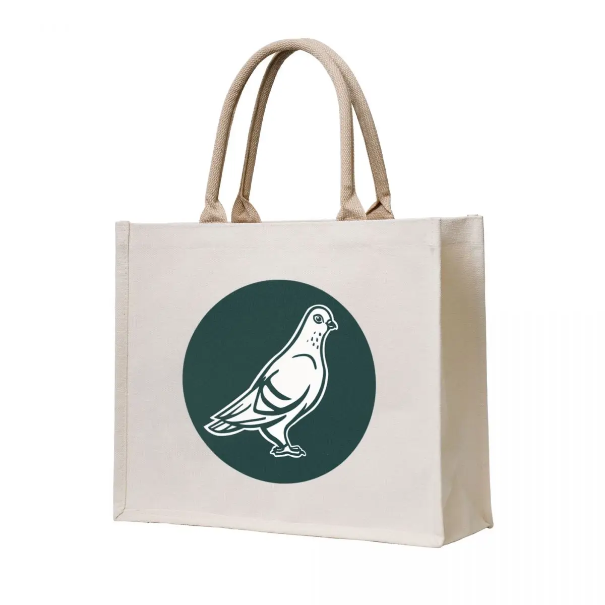 

The Pigeon Tote Bag canvas tote bag Fabric bag foldable reusable personalized tote