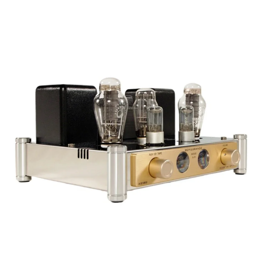 REISONG A50 MKIII HiFi Tube Amplifier Single-Ended Fever Tube 300B/6N8P/5Z3PAT 8.2W X 2 Home Use Bluetooth Optional