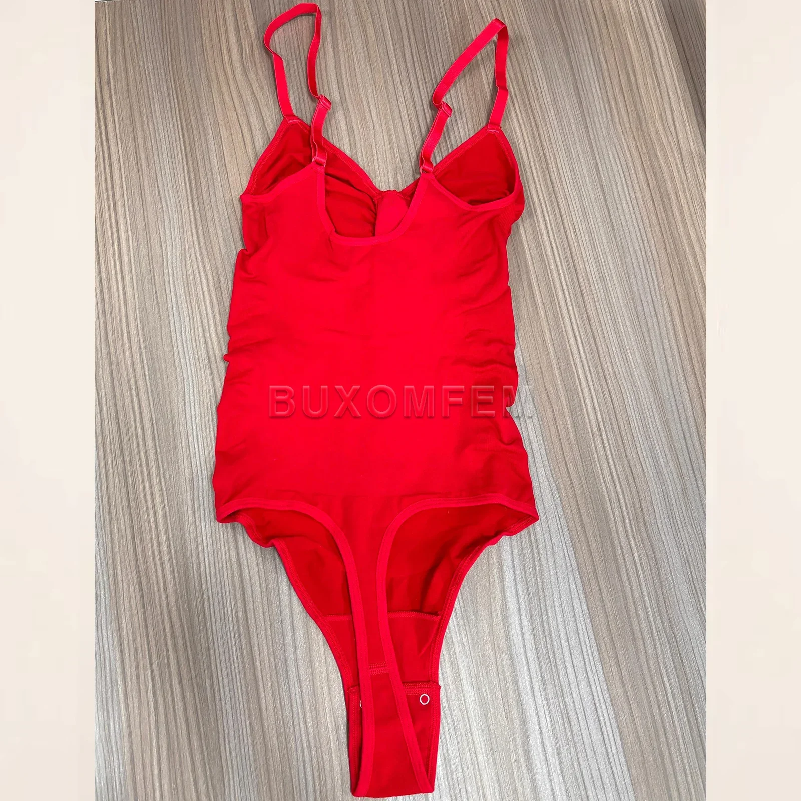 Damen ärmelloser, figurbetonter Jumpsuit: Dehnbar, atmungsaktiv, farbenfroh, bauchkontrollierend, für den Strand, Triangel-Shapewear – Detail 22
