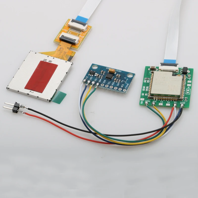 1 مجموعة 1.3 بوصة شاشة مؤشر موقف الطيران 3.8-5.2 فولت محاكاة لوحة القيادة قمرة القيادة ​   ملحقات خفيفة الوزن لطائرة/سيارة RC