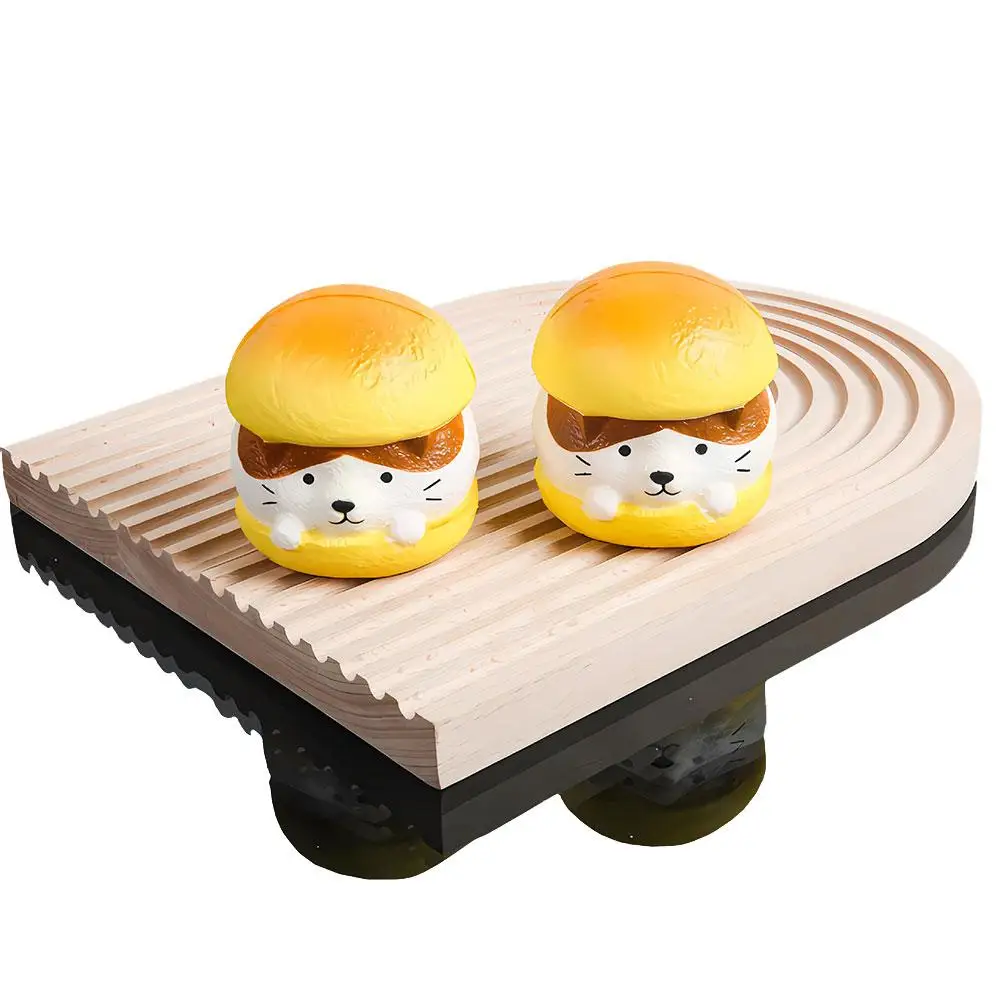 Super Soft Toys Stress-reducing Birthday Gift For Kids Imitation Bread Toys Bear Burger Squeeze Toys O1Q3