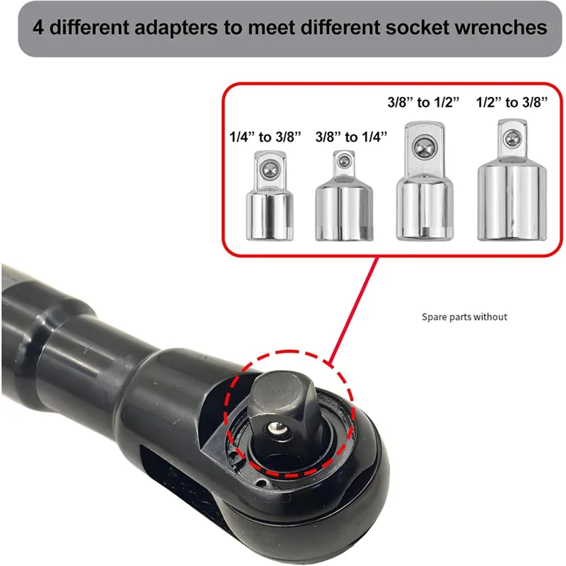 

AB11-Impact Wrench Extender Electric Extension Wrench Extension Wrench Cordless Electric Ratchet Wrench