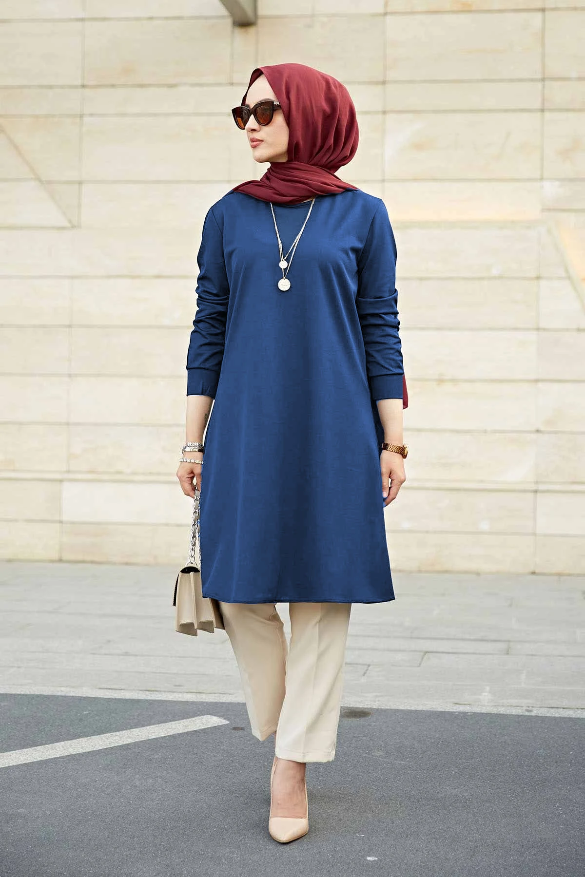 Classic Edna Tunik MD-Indigo