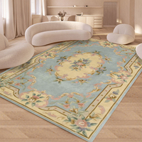 European Luxury Home Decorative Carpets for Living Room Classical Large Area Rug for Bedroom Easy Cleaning Hall Table Mat Carpet