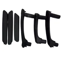 6pcs/set Black Interior Door Handle With Trim For Volkswagen Passat B5 inner armrest