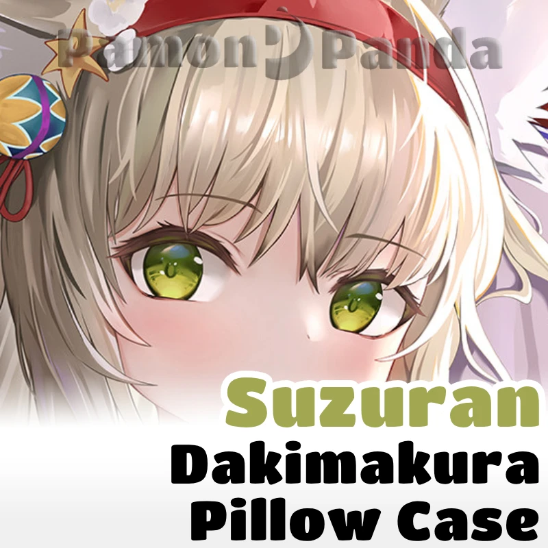 

Suzuran Dakimakura Arknights Game Hugging Pillow Case Full Body Cushion Cover Pillowcase Home Bedding Decor Otaku Gift CYTM113