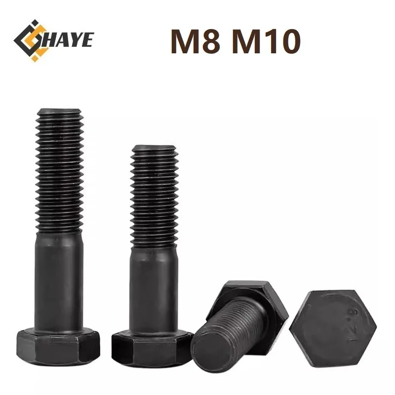 

12.9 Grade Hexagon Bolts M8 M10 High Strength Hex Head Machine Screws Full Tooth Half Tooth 12mm to 200mm Length