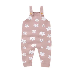 Fresh Floral Print Baby Girls Sweet Rompers 0-18 Months Spring & Autumn Newborn Bodysuit Sleeveless Infant Jumpsuit Sleepsuit