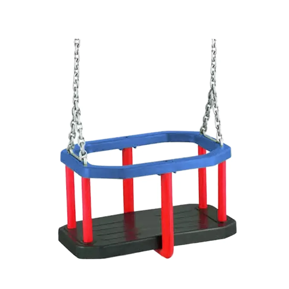 Outdoor Steel Chain Toddler Shell Safety Hanging Swing Children Playground Equipment for Babies Playgrounds