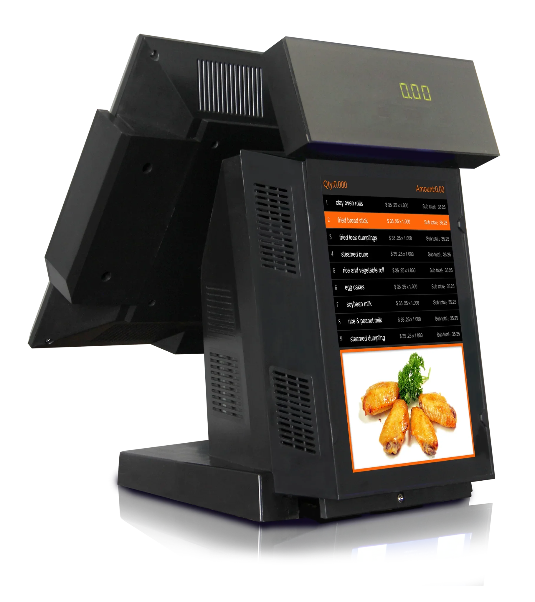 Good Partner HDD-580 Resistive Touch Panel POS System Terminal Point of Sale Cash Register Win/Android OS with Big Storage