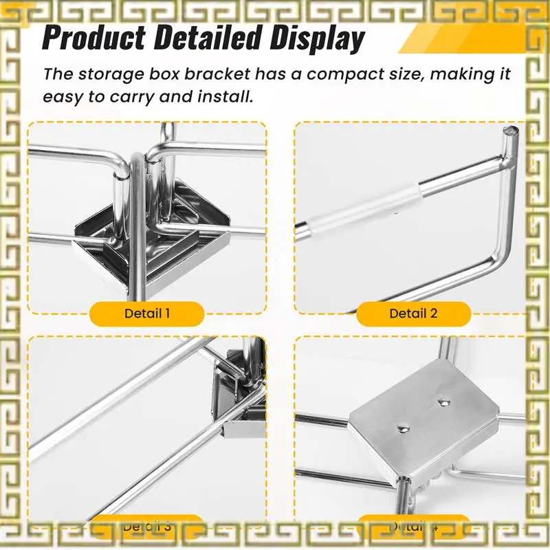 

Foldable Cooler Stand Stable Foldable Stand Rack For BBQ Household Travel