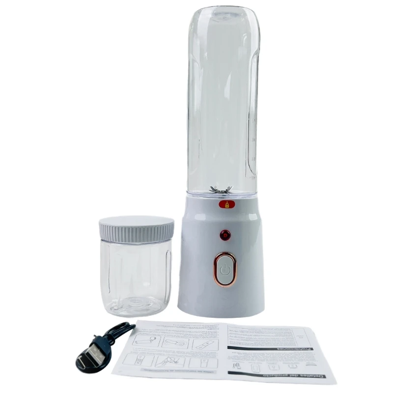 Портативные блендеры, соковыжималка, миксеры для фруктов, 450 мл, USB аккумуляторная соковыжималка для смузи, дропшиппинг