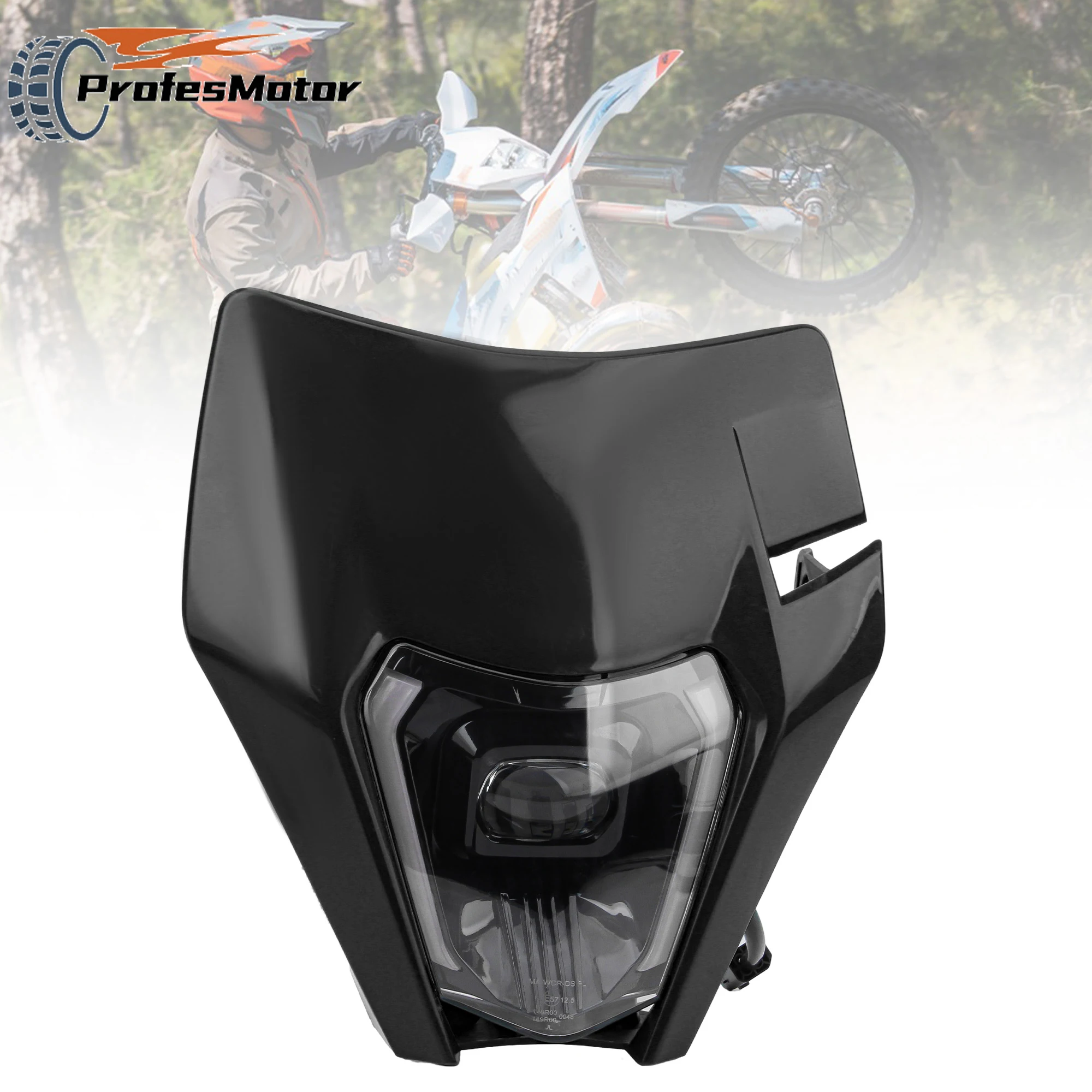 

Motorcycle LED Headlamp Fairing For KTM EXC XC SX SXF MX 150 250 300 450 2018-2023 Enduro Dirt Bike Headlight Modification Parts